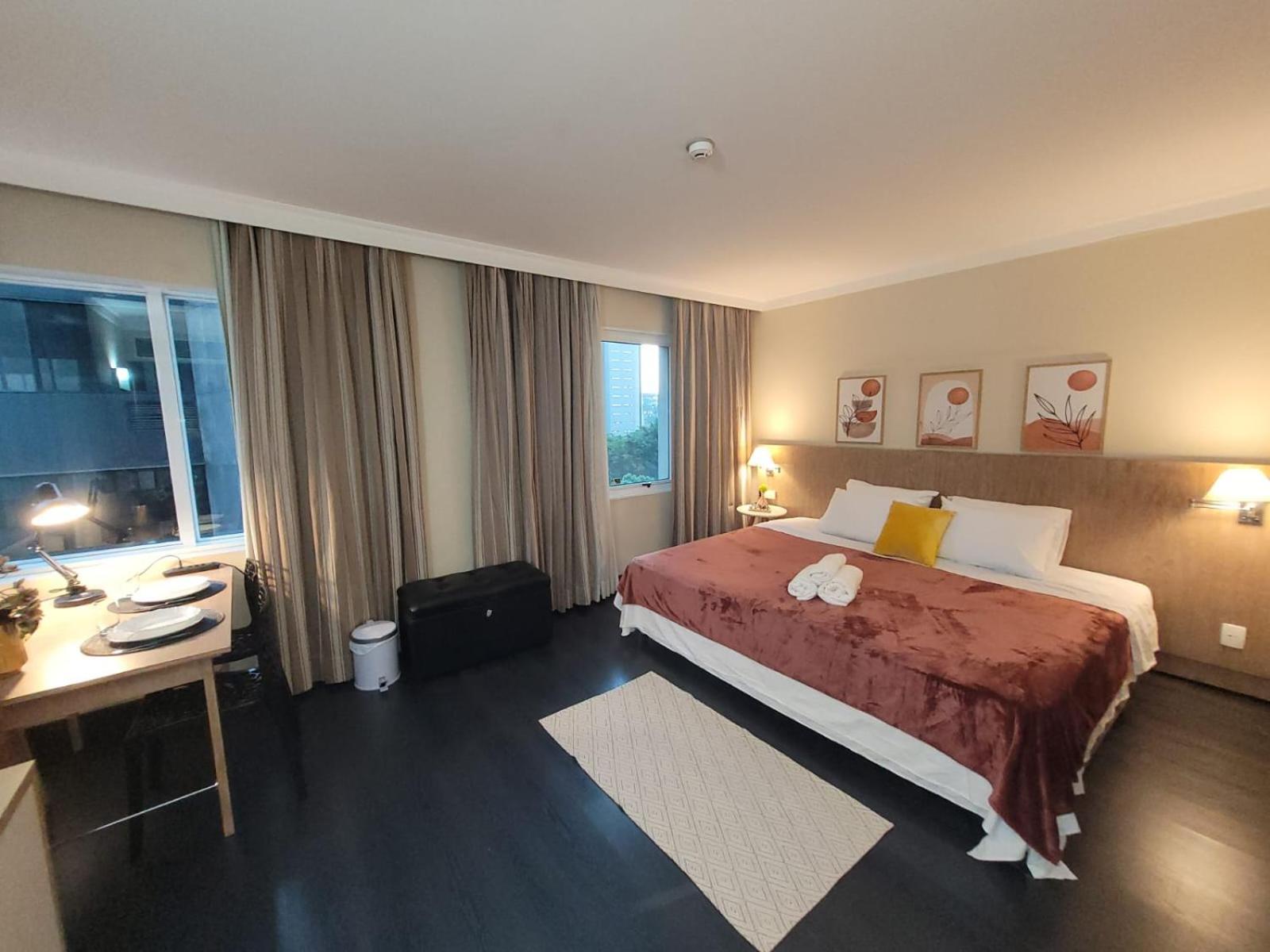 Super Comfort Flats L - Wtc - Com Estacionamento São Paulo Ngoại thất bức ảnh
